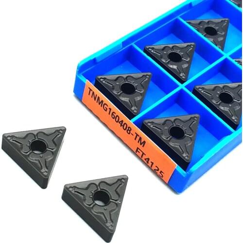 TNMG160408 TM FT4125 High Quality Carbide Insert outer External turning tool TNMG 160408 CNC lathe tool