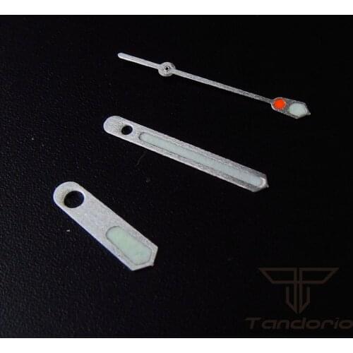 Watch Parts for NH35 NH36 Steel Watch Hand Set C3 Green Super Luminous Automatic