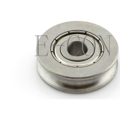 1/2/5/10PCS 6x25x7mm 626ZZ U Groove Guide pulley 440c Stainless Steel Metal Ball Bearing
