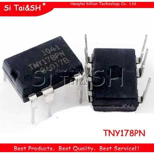 10PCS TNY178PN TNY178 DIP7 Integrated circuit IC liquid crystal power chip