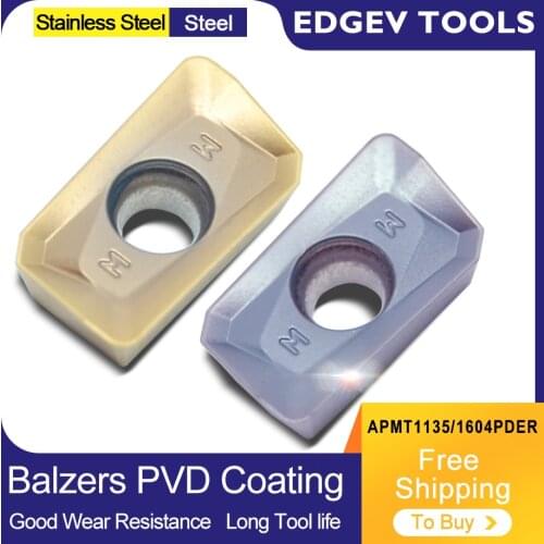 APMT1135 APMT1604 APMT 1135 1604 PDER H2/M2 Face Mill Tools Carbide Insert CNC Milling Cutter Lathe Tool BAP300R BAP400R VP15TF