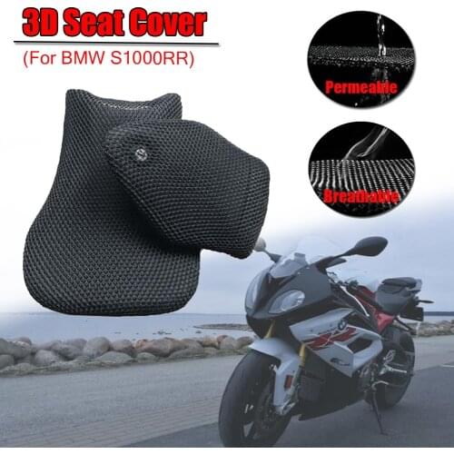 For BMW S1000RR S1000 RR S 1000RR 3D Mesh Seat Cover Cushion Guard Waterproof Insulation Breathable Net Motorcycle Accessories