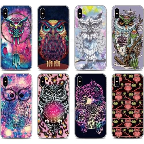 Silicone Cute Owl Case For Alcatel 3 3L 3V 3X 1 3C 1C 1X 1V 1S 2019 Back Cover For Alcatel 1SE 1S 1V 3L 3C 1A 1B 2020 Phone Case