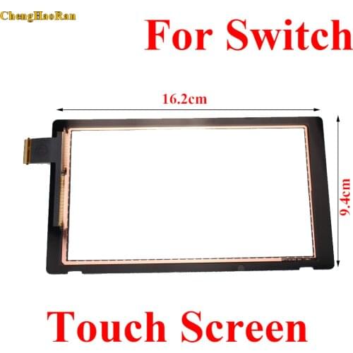 ChengHaoRan 1pcs Front Outer Lens LCD for Touch Screen Digitizer Replacement Part For Switch NS LCD for Touch Screen Digitizer
