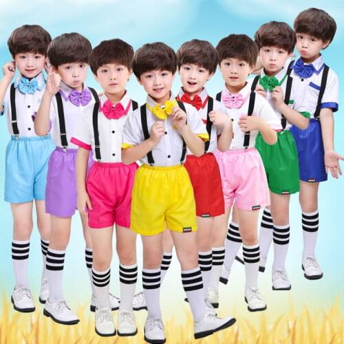Childrens Chorus Costumes New Boys Trousers Boys Primary School Hosts Dress Recital Performance Costumes