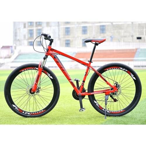 Love Freedom 21/24 Speed Aluminum Alloy Bicycle 29 Inch Mountain Bike Variable Speed Dual Disc Brakes Bike Free Deliver