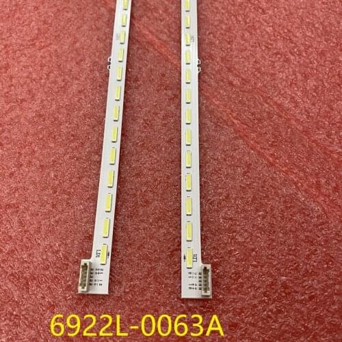Kit 2pcs LED Backlight strip For Sony KDL-47W800A KDL-47W802A KDL-47W850A NLAC30224R NLAC30224L 6922L-0063A LC470EUF FF P2