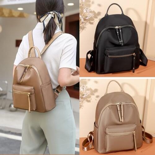 Lightweigh Nylon Cloth Casual Daypack Women Bagpack Small Mini Backpack for Women Teens Summer Day Back Pack Bag Backpack Female