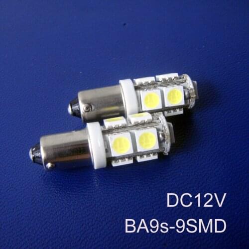 Hot sale Car 12V BA9s Led Light Lamp Bulb,BA9s Led Signal Light,Led Indicator Light,Auto Led Pilot Lamp free shipping 2pcs/lot