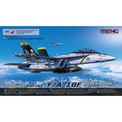 MENG LS-013 1/48 BOEING F/A-18F SUPER HORNET Plastic Model Kit