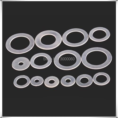 M5*18mm*0.9mm Soft Plastic Nylon Insulation Flat Washer 1000pcs/lot