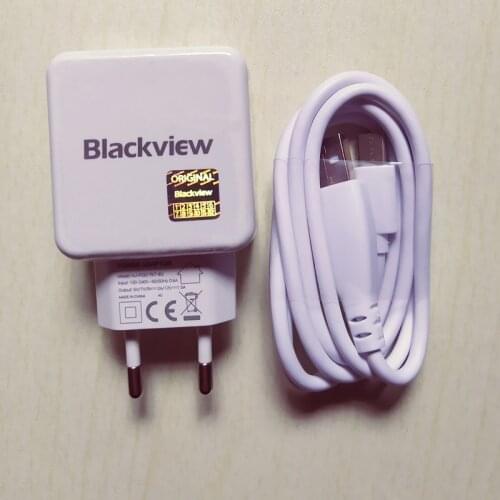 New Original Fast Charger for Blackview BV6800 Pro Power Adapter Travel Wall Charger+Type-C Wire USB Cable
