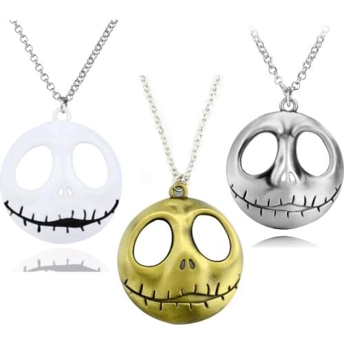 The Nightmare Before Christmas jack skull necklace