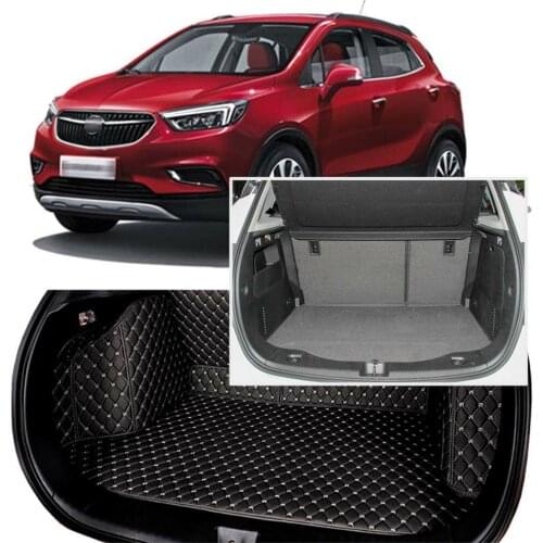 Full Covered Seat Pad Cargo Box Trunk Floor Mat Carpet Liner For Buick Encore 2013-2018