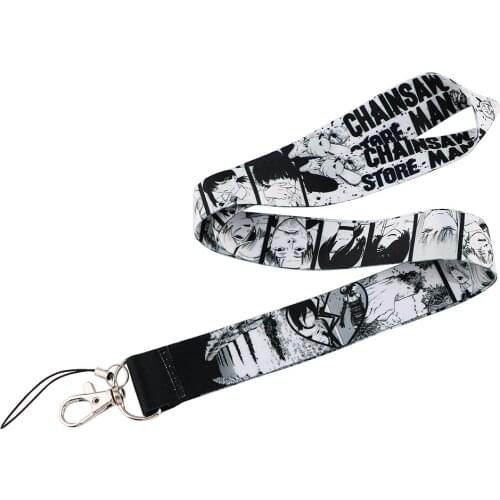 JF1134 Japanese Comics Cell Phone Lanyard Neck Strap Cartoon Pattern For Key Camera ID Card Hanging Rope Cosplay Keychain Gift