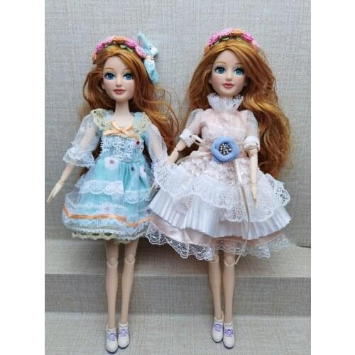 1pcs 30cm Fashion BJD Jointed Dolls cute rare MC doll play house joint baby doll children birthday gift