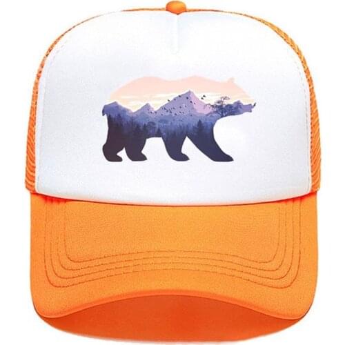BearTrucker DIY logo hat customized summer cap Advertisement caps for company unisex mesh foam hat travelling cap fashion cap