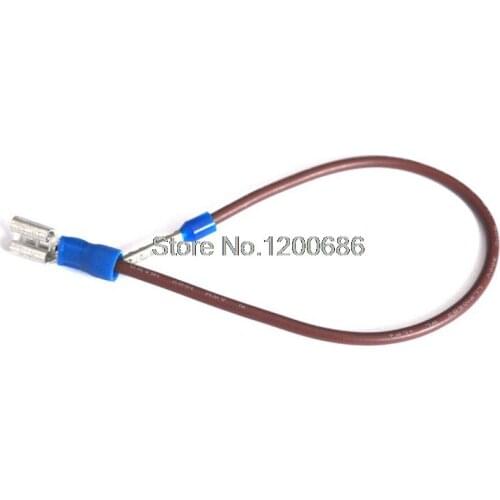 UL1007 18AWG E1512 FDFD2-250 Red 6.3mm Insulated Spade Crimp FDV2-250 Electrical Wire Harness For Switch To Switch Link