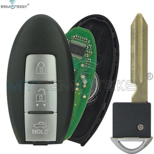 Smart key 3 button 433 mhz for Nissan Lannia Bluebird keyless entry car key remtekey