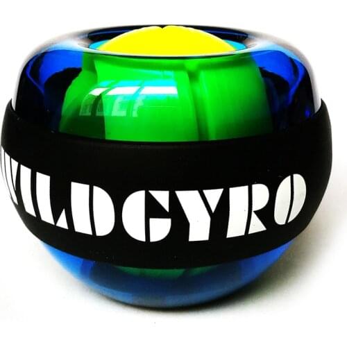 High Quality Gyroscope Ball Trainer Relax Hand Wrist Muscle Power Ball Gyro Arm Exerciser Strengthener Fitness Equipments