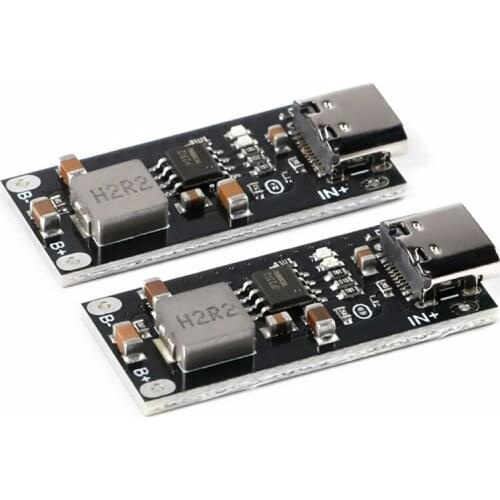 Type C USB Input High Current 3A Polymer Ternary Lithium Battery Quick Fast Charging Board IP2312 CC/CV Mode 5V To 4.2V 4.35V