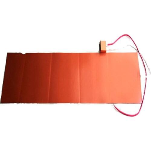 120v 4000w 350*1850*1.5mm Silicone Rubber SnowBoard Heater Blanket digital thermostat on wire 1000mm lead out from 350mm side