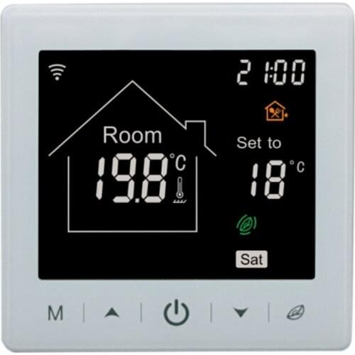 16A Smart WIFI Heating Thermostat for Electric Floor Heating Warm Floor Temperature Regulator Smart Home Control