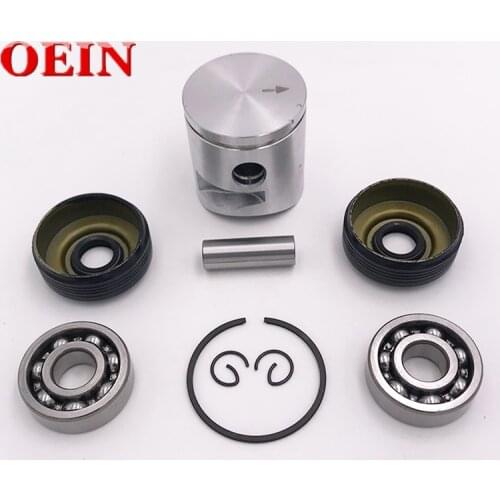 39mm Piston Ring Pin Crank Bearing Oil Seal Kit For Husqvarna 235 236 236E 240 240E Chainsaw Parts 545081894,545 08 18-94