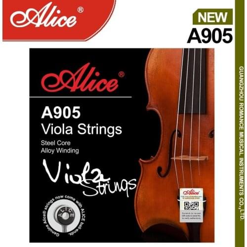 Alice A905 Viola String Set, Steel Core, Ni-Fe Winding