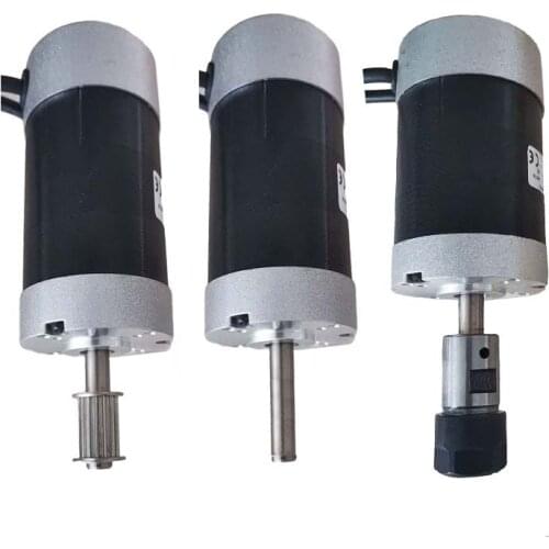 48V 200W/0.2KW /ER16 Brushless DC Spindle Motor/200W Optical Axis Brushless Spindle/200W Synchronous Wheel Brushless Spindle