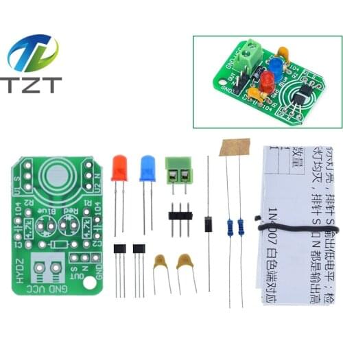 Hall magnetic Induction sensor magnetic detection pole resolver North and South detection module DIY learning kit For arduino