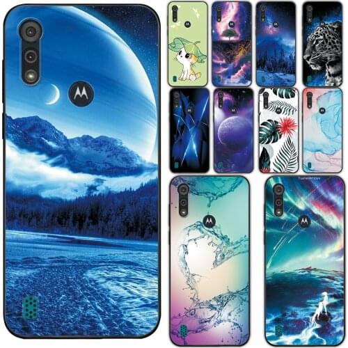 For MOTO E6S 2020 Case 6.1 inch Soft Silicone Cover For MOTO E6S 2020 Scenery Style Phone Bag on MOTO E6S 2020 TPU Fashion Case