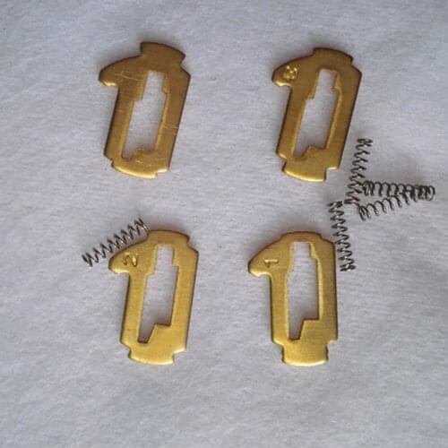 DAKATU 200pcs TOY43 Car Lock Reed Locking plate For Toyota Camry Corolla NO.1.2.3.4 Lock Car Locks Tablets Lock Spring