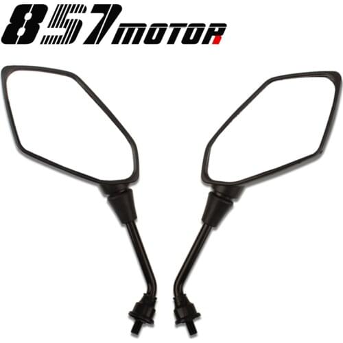 10mm Motorcycle Rearview Mirror Case for KAWASAKI ER6N Zephyr Z750 Z1000 ZRX1100 ER6B ER-6N 2006-2010 KLE400 KLE500 VERSYS 1000