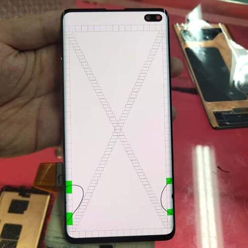 Two Dead pixels Original LCD For Samsung S10 G973 973F S10+ G975 G975F LCD Display Touch Screen Digitizer Assembly Replacement