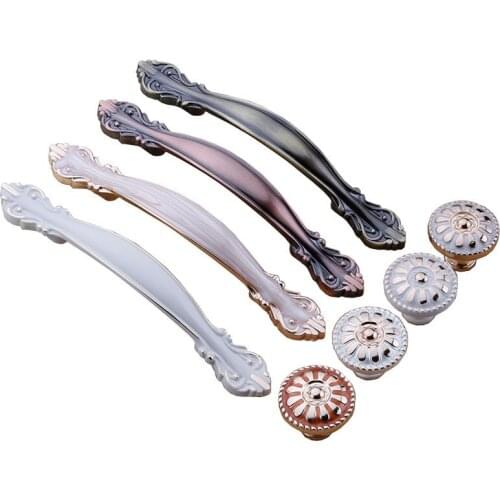 Zinc Alloy Cabinet Knobs and Handles Door Knob Door Pulls Drawer Knobs Kitchen Cupboard Handles Furniture Handle Hardware