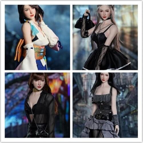 SUPER DUCK 1/6 SDH024 Asian Female Head Sculpt Fit 12" Female TBL PH Figure Body