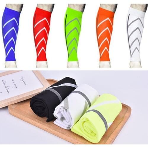 Outdoor Sports Safety Protection Calf Support Progressive Compression Leggings