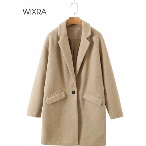 Женские элегантные пальто Wixra China At AliExpress