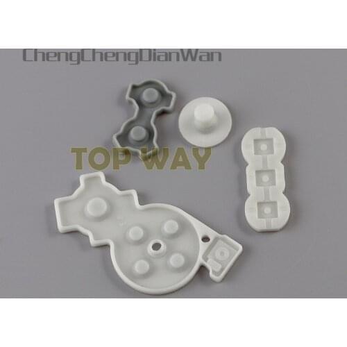 1set For Wii Video Game Console Replacement Soft Silicone Conductive Rubber