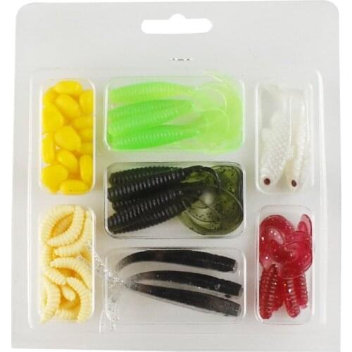 1 set Multifunctional Bait Fishing Supplies Simulated Biology Luria Decoy Luya Rigging Bait Needle Kit Tools Accessories