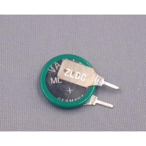 2PCS Germany imported ML1220 battery welding foot battery rechargeable battery 3V battery