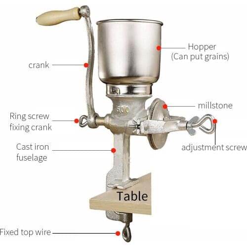 2019 Newest Stainless 2-roller Barley Malt Mill Grain Grinder Crusher For Homebrew Wholesale & Dropshipping