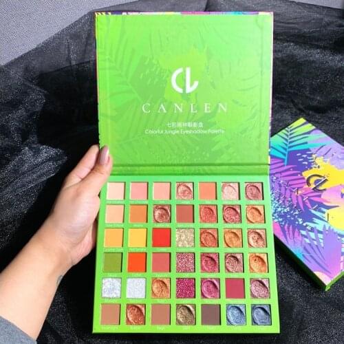 42 Color Eyeshadow Pallete Matte Glitter Shimmer Eyeshadow Palette Diamond Metallic Pigmented Maquillage Makeup Palette Cosmetic