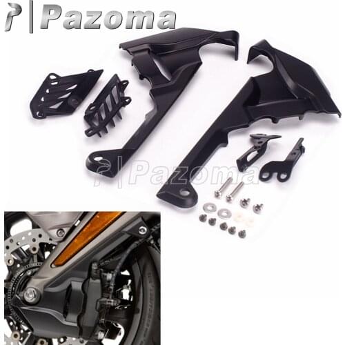 ABS Black Motorcycle Front Caliper Trims Cover For Honda Goldwing GL1800 DCT Tour Gold Wing GL 1800 Tour DCT Airbag 2018-2019