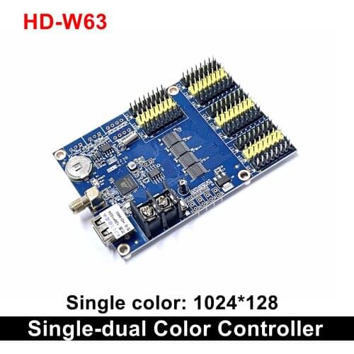 HD-W63 Huidu Wifi Usb Driver Led Controller Wireless Monochrome Control Board