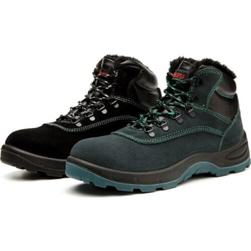 Cotton Shoes Safety boots Work Safety Shoes Men Lightweight Breathable Soft Comfortable Steel Toe Work Shoes Anti-smashing