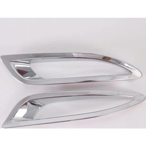 For Mazda 6 M6 Mazda6 Atenza 2019 2020 Accessories Exterior Tail Rear Fog Light Lamp Cover Trim 2pcs