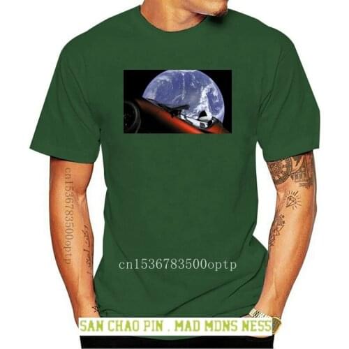 Roadster Spacex Space-Man Unisex T-Shirt Black - Unisex Tee Superior Quality Tee Shirt