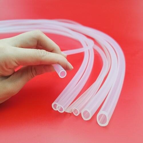 1M 3M 5M Food Grade Transparent Silicone Tube Rubber Hose 4 5 6 8 10 12mm Out Diameter Flexible Milk Hose Beer Pipe Silica Gel